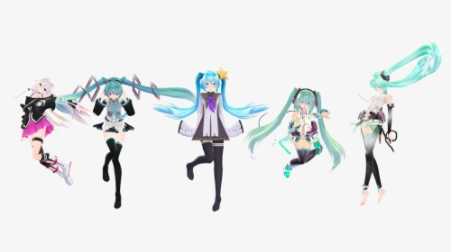 Transparent Anime Effects Png - Anime Girl Floating Poses, Png Download, Free Download
