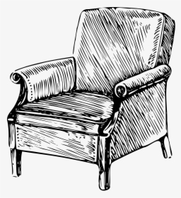 Old Chair Png - Armchair Meaning, Transparent Png, Free Download