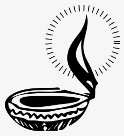 Diwali Clipart Black And White, HD Png Download, Free Download