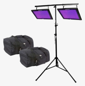 Chauvet Dj Led Shadow Duo Pack With Stands - Black Light With Stand, HD Png Download, Free Download
