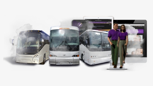 Php Mobile Travel Delivery - Buses Png, Transparent Png, Free Download