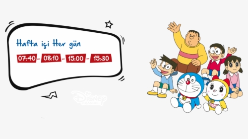 Doraemon Yayin Saatleri - Doraemon, HD Png Download, Free Download