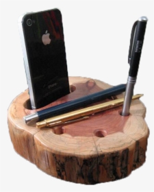 Wood Mobile Stand, HD Png Download, Free Download
