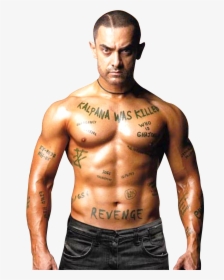 Aamir Khan Png Transparent Image - Aamir Khan In Ghajini Movie, Png Download, Free Download