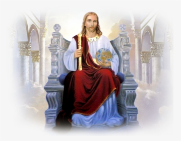 - Jesus Christ The God , Png Download - King Jesus On The Throne, Transparent Png, Free Download