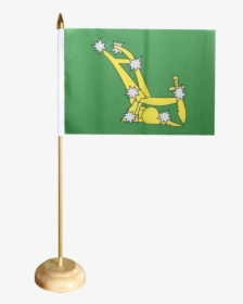 Ireland Starry Plough Green 1916 1934 Table Flag - Cartoon, HD Png Download, Free Download