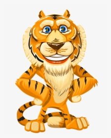 Tiger Vector Png Image - Tiger, Transparent Png, Free Download
