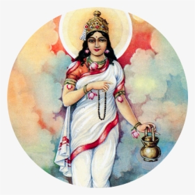 Brahmacharini - Durga Puja 2nd Day, HD Png Download, Free Download