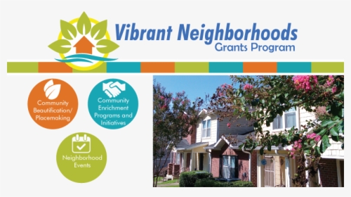 Vibrant Neighborhoods Grants Program - House, HD Png Download, Free Download