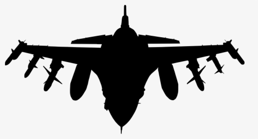 Vector Figure Graphics Free Picture - Fighter Jet Silhouette Png, Transparent Png, Free Download