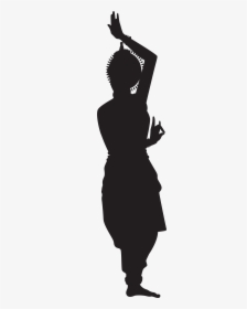 Indian Dancing Woman Silhouette Png Clip Art Image - Silhouette Indian Dancing, Transparent Png, Free Download