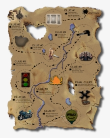 Treasure Hunt Map Game, HD Png Download, Free Download