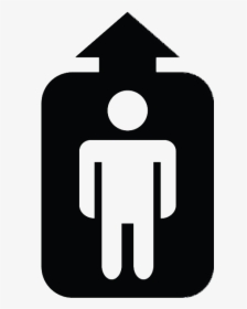 Elevator Going Up Icon, HD Png Download, Free Download