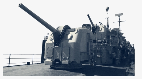 Cutout-guns - Fletcher Class Destroyer Museum, HD Png Download, Free Download