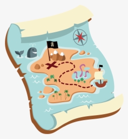 Clip Art Clip Art Treasure Map - Clip Art Treasure Map, HD Png Download, Free Download