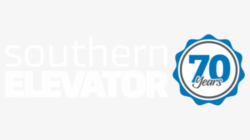 Southern Elevator Logo With 70 Year Badge - Graphic Design, HD Png Download, Free Download