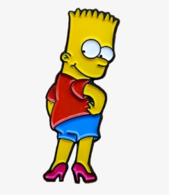 Heal Toe Bart Pin - Bart Simpson, HD Png Download, Free Download