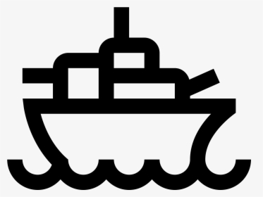 A Battleship Icon Is A Ship Out On The Water, But The, HD Png Download, Free Download