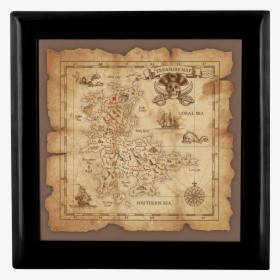 Treasure Map Jewelry Box, HD Png Download, Free Download