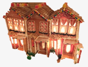 Gingerbread House Png Download Image, Transparent Png, Free Download