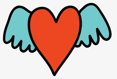 Winged Heart Icon - Heart, HD Png Download, Free Download