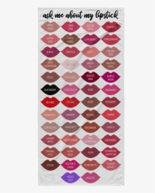 Ask Me About My Lipstick - Hello Gorgeous Fruit Swatch, HD Png Download, Free Download