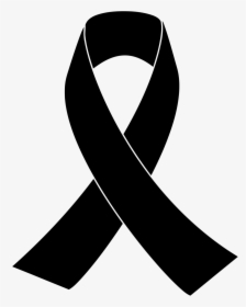 Cancer Logo Png - Free Black Ribbon Vector, Transparent Png, Free Download