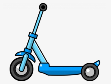 Scooter Clipart Gym - Scooter Clipart, HD Png Download, Free Download