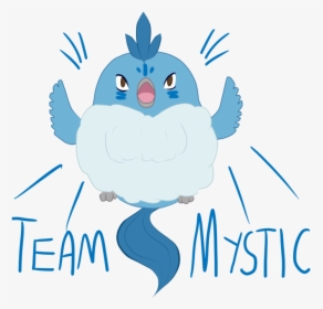 Team Mystic Articuno By Thatonechicksophie - Cartoon, HD Png Download, Free Download