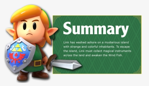 Zelda Link's Awakening Switch Png, Transparent Png, Free Download