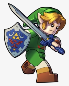 Collection Of Free Link Drawing Legend Zelda Download - Lego Legend Of Zelda Link, HD Png Download, Free Download