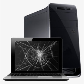 We Fix All Makes & Models Of Computers - Broken Laptop Screen Free, HD Png Download, Free Download