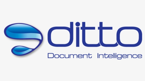 Ditto Logo En Png - Electric Blue, Transparent Png, Free Download