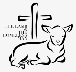 John Roush Was A Fatherless Man - Sleeping Lamb Drawing, HD Png Download, Free Download