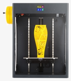 Yellow Vase In Craftbot Xl 3d Printer - Craftbot Xl, HD Png Download, Free Download