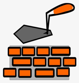 Building Bricks Clipart - Bricklaying Clipart, HD Png Download, Free Download