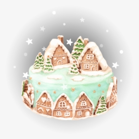 Gingerbread House , Png Download - Gingerbread House, Transparent Png, Free Download