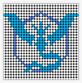 Team Mystic Perler Bead Pattern / Bead Sprite - Perler Bead Designs Square, HD Png Download, Free Download