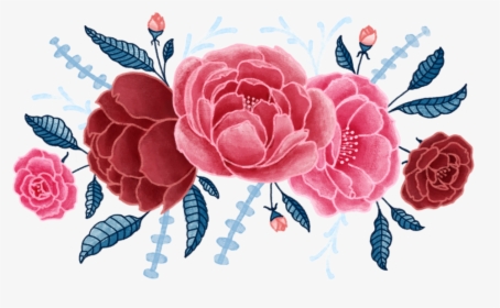 Lamb Wedding Art - Garden Roses, HD Png Download, Free Download