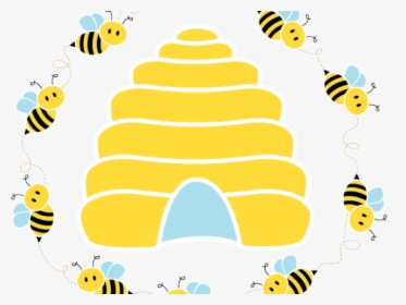 Bee Hive Clipart Class - Honeybee, HD Png Download, Free Download