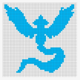 Team Mystic Perler Bead Pattern / Bead Sprite - Creative Arts, HD Png ...