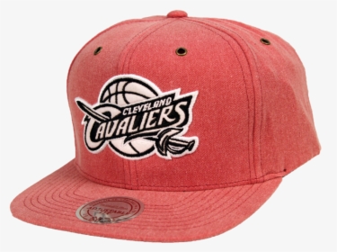 Ness Cleveland Cavaliers Red Overwashed Snapback - Cleveland Cavaliers, HD Png Download, Free Download