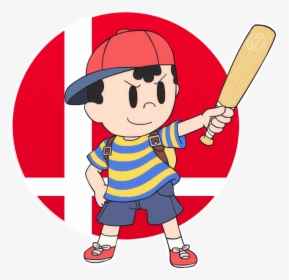 Smash 10 - Ness - Cartoon, HD Png Download, Free Download