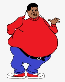 Fat Png - Png Fat - Fat Black Guy Cartoon, Transparent Png, Free Download