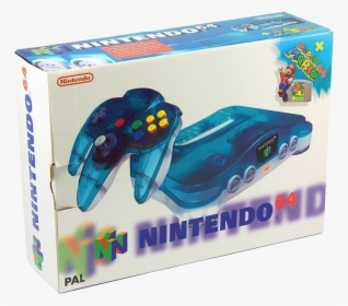 Nintendo 64 Clear Blue, HD Png Download, Free Download