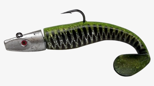 Al Gags Whip It Fish Chartreuse Mack Rattle Head - Sardine, HD Png Download, Free Download