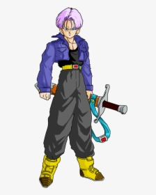 Future Trunks - Dragon Ball Z Trunks Png, Transparent Png, Free Download