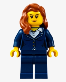 60102-businesswoman - Lego City Chase Mccain Minifigure, HD Png Download, Free Download