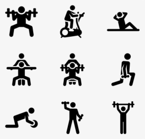 Exercise Icons Free Vector - Exercise Icons Png, Transparent Png, Free Download