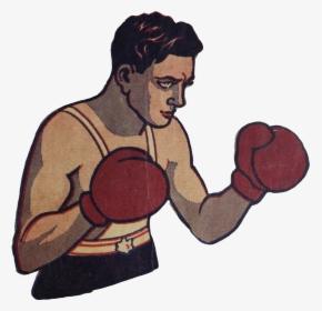 Retro Clipart Boxing - Vintage Cartoon Boxing Glove, HD Png Download, Free Download